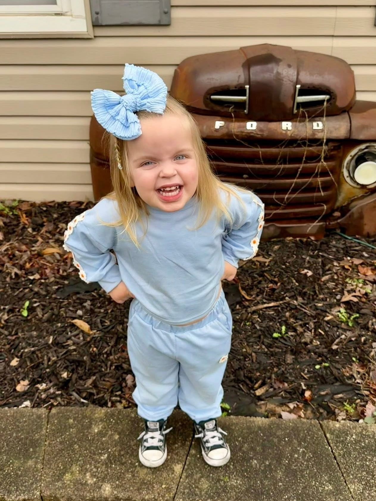 Little Bow Blue