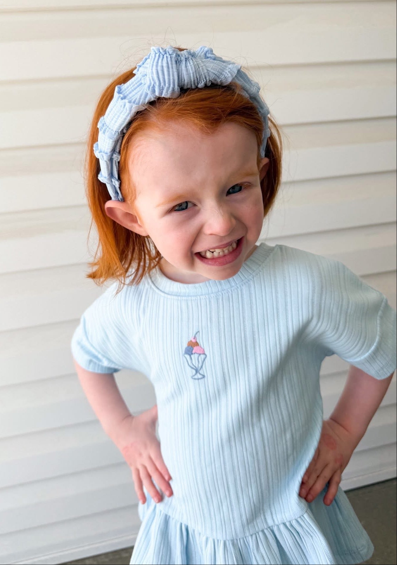 Little Bow Blue